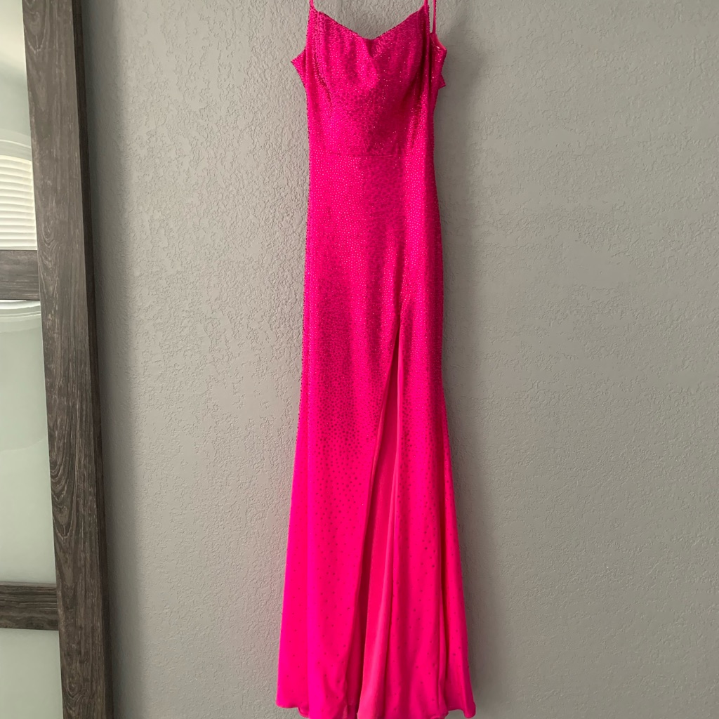 Hot Pink Sherri Hill Prom Dress